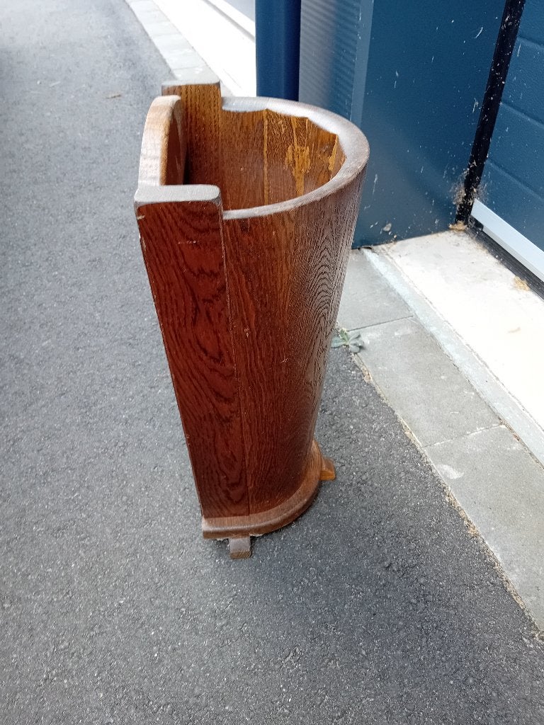 Paraplubak, Ophalen, Gebruikt, Hout