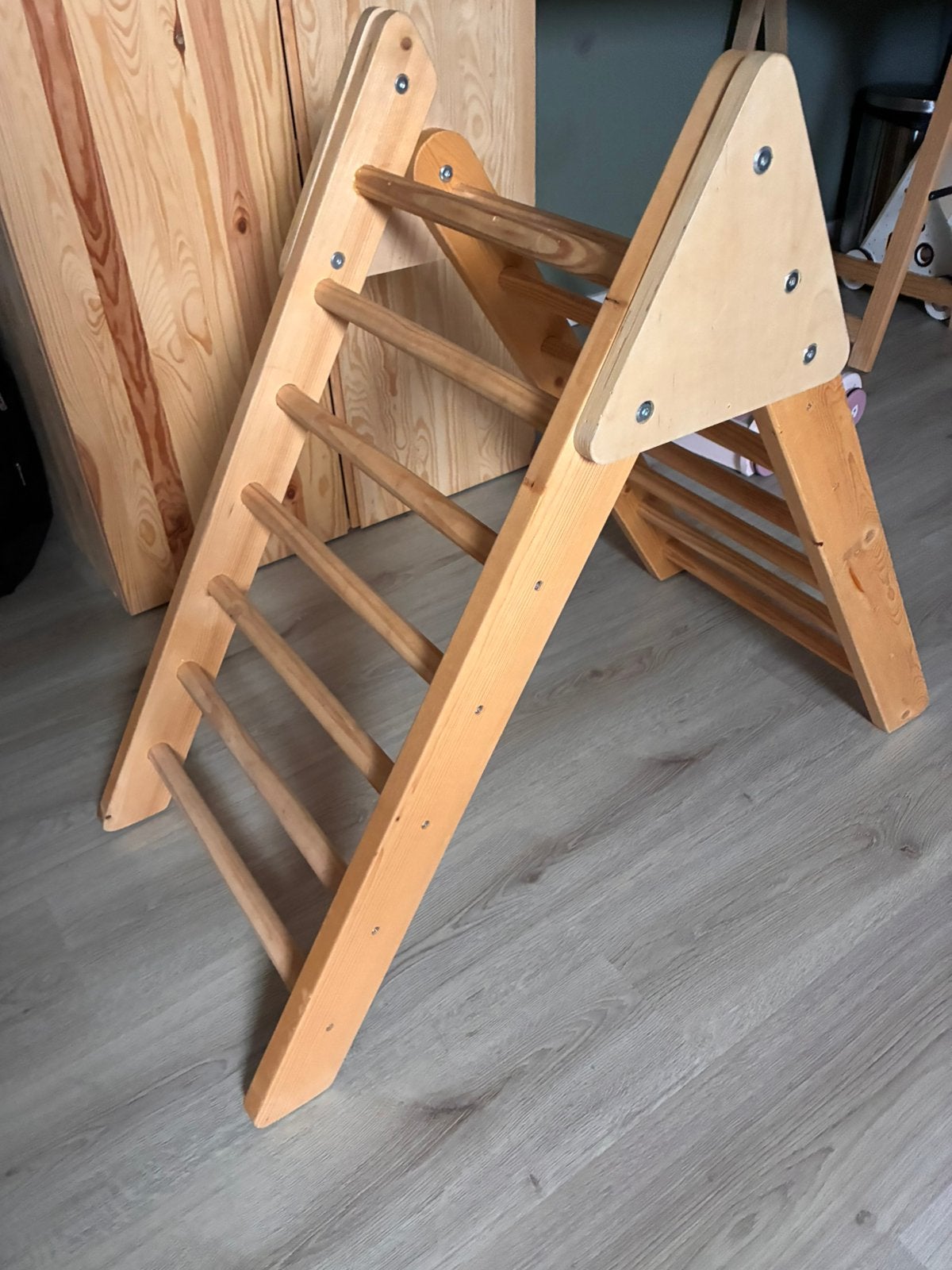 Houten klimrek peuter, Kinderen en Baby's, Speelgoed | Houten speelgoed, Ophalen, Zo goed als nieuw