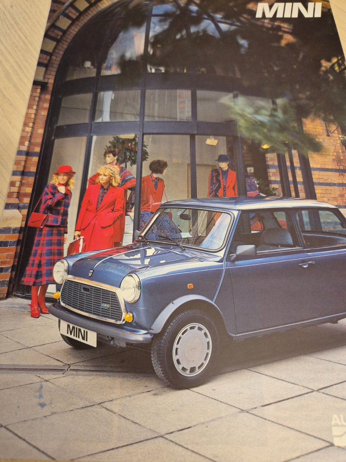 jaren 80 Austin Mini Morris Austin Seven folder keurige staa, Ophalen of Verzenden, Zo goed als nieuw, Overige merken