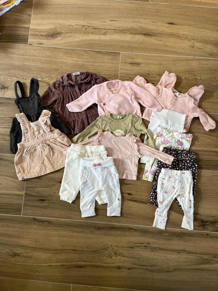 Zomerkleding meisjes maat 62, Kinderen en Baby's, Babykleding | Maat 62, Ophalen, Gebruikt, Meisje, Setje