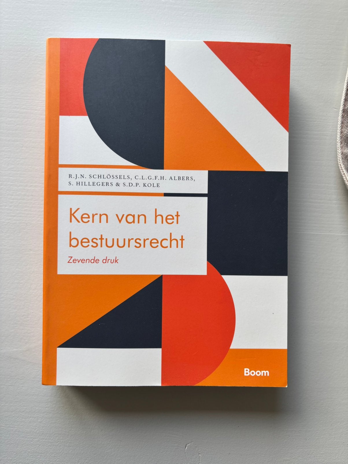 Kern van het bestuursrecht, Ophalen of Verzenden, Alpha, Zo goed als nieuw, WO