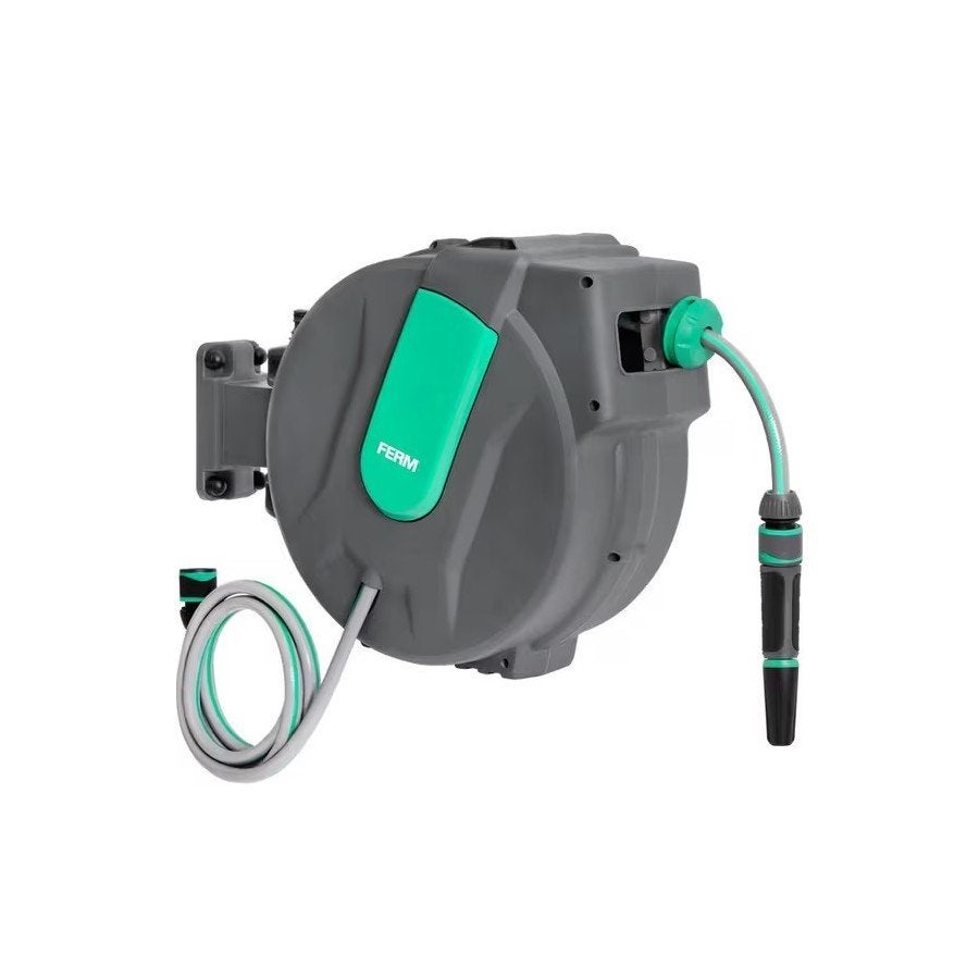 FERM Automatische Tuinslanghaspel 25m - HRA1013, Ophalen, Nieuw, Tuinslanghaspel