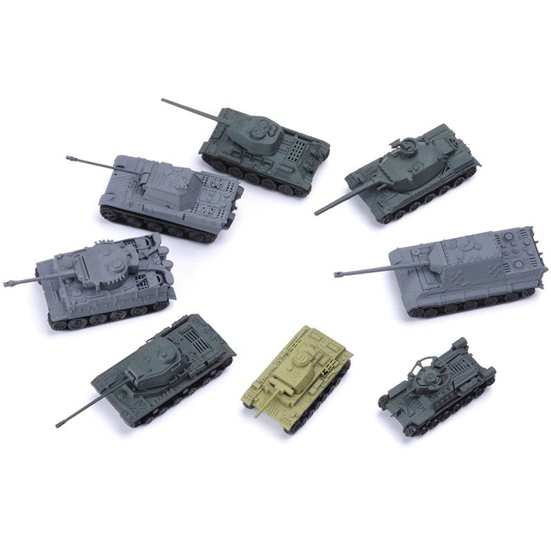 8x Tank / Model Modelbouw Oorlog Leger Militaire Tiger WO2, Overige merken, Verzenden, Nieuw, Tank