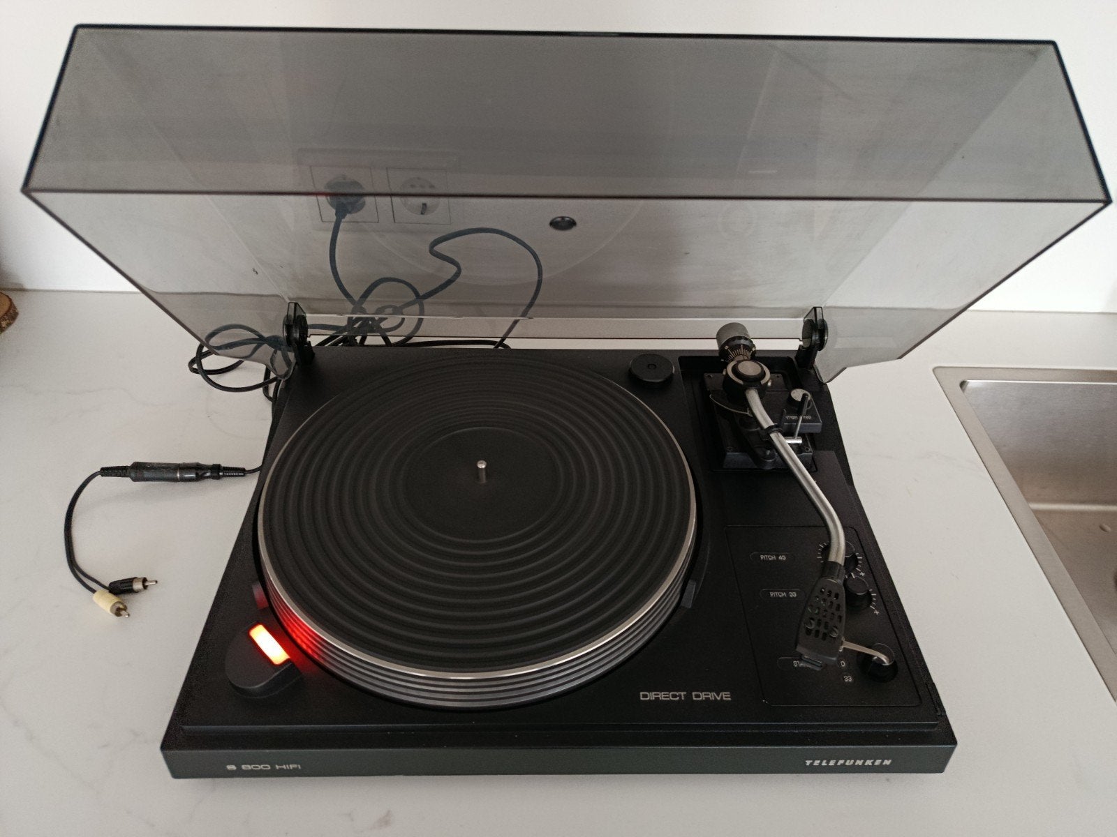 Telefunken S800 Direct Drive met Excel element, Ophalen of Verzenden, Overige merken