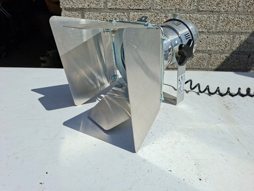zgan grote alluminium podium lamp, Ophalen of Verzenden, Zo goed als nieuw