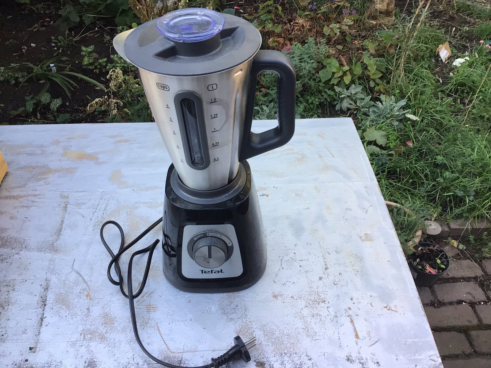 Tefal mengbeker/blender., Ophalen, Gebruikt, Blender