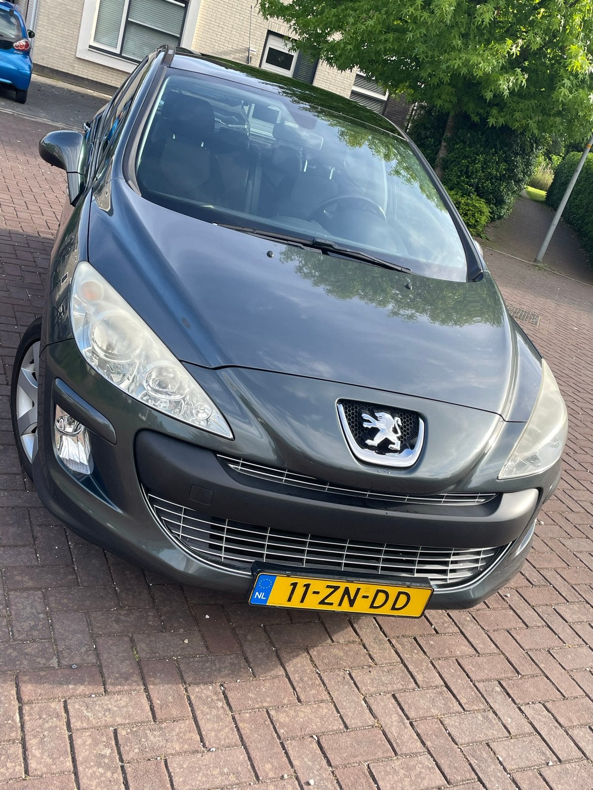 Peugeot 308 1.6 VTI 16V 5-DRS 2008 Grijs 184000 KM, Auto's, Voorwielaandrijving, 15 km/l, 680 kg, 4 cilinders