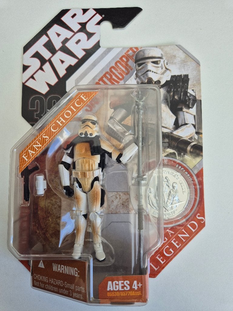 Star Wars TAC Legends Sandtrooper Squad Leader Dirt Body, Verzamelen, Ophalen of Verzenden, Nieuw, Actiefiguurtje