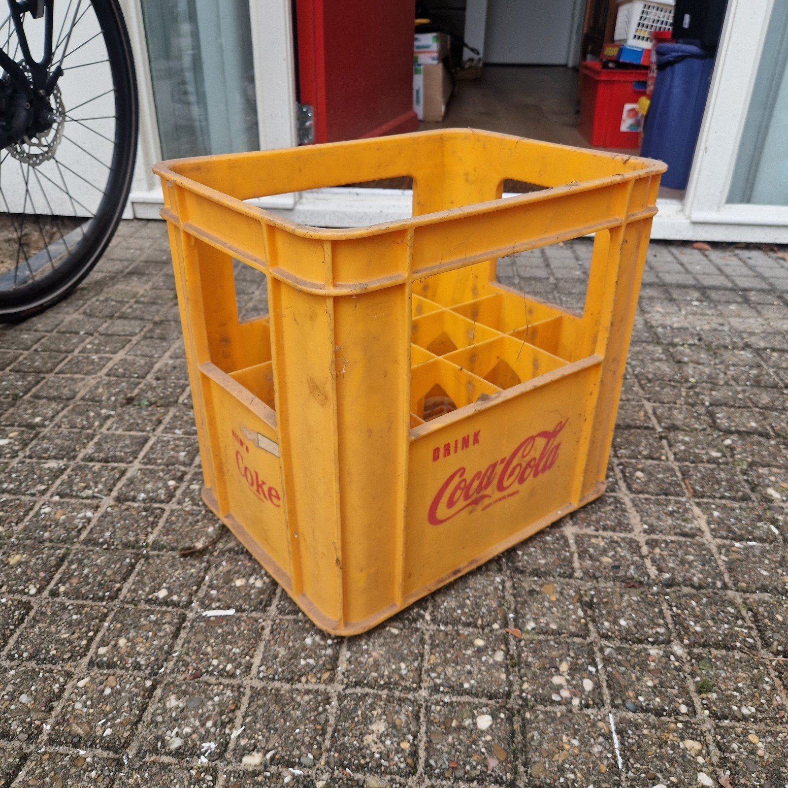 Cola Coke vintage krat, Ophalen, Gebruikt