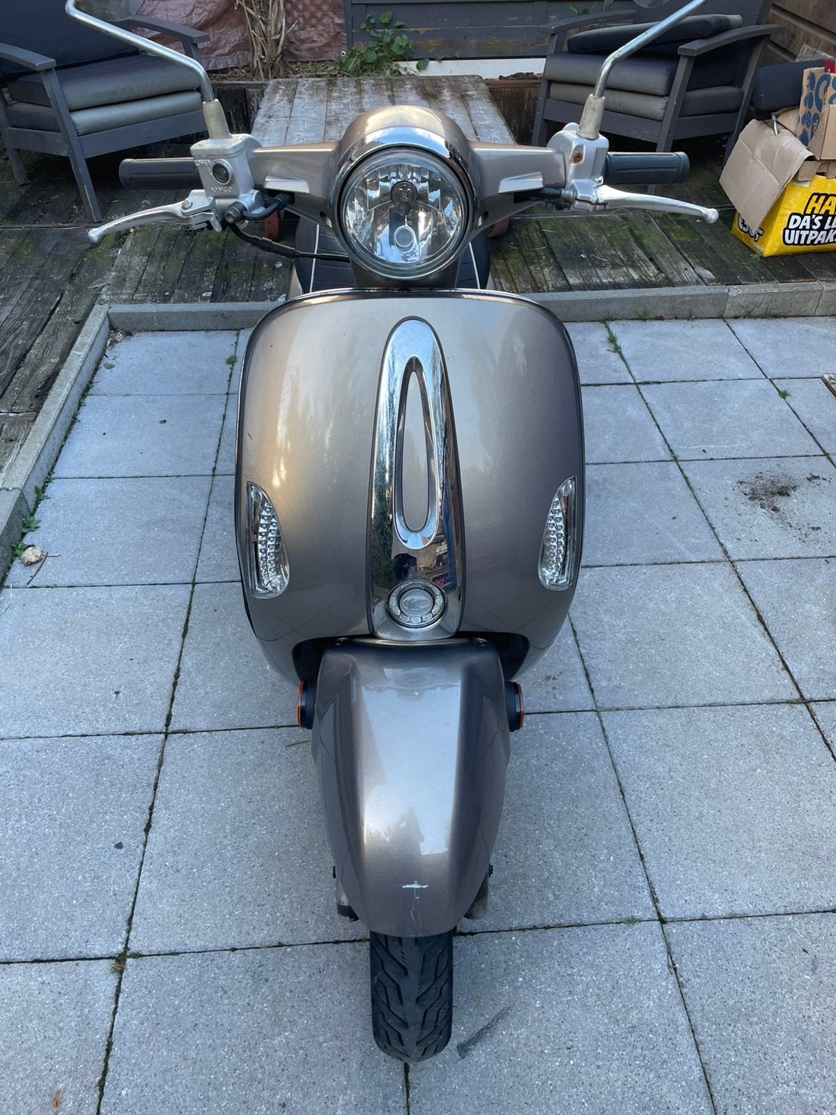 Kymco new sento 50i, Ophalen, Overige modellen, Maximaal 45 km/u, Zo goed als nieuw