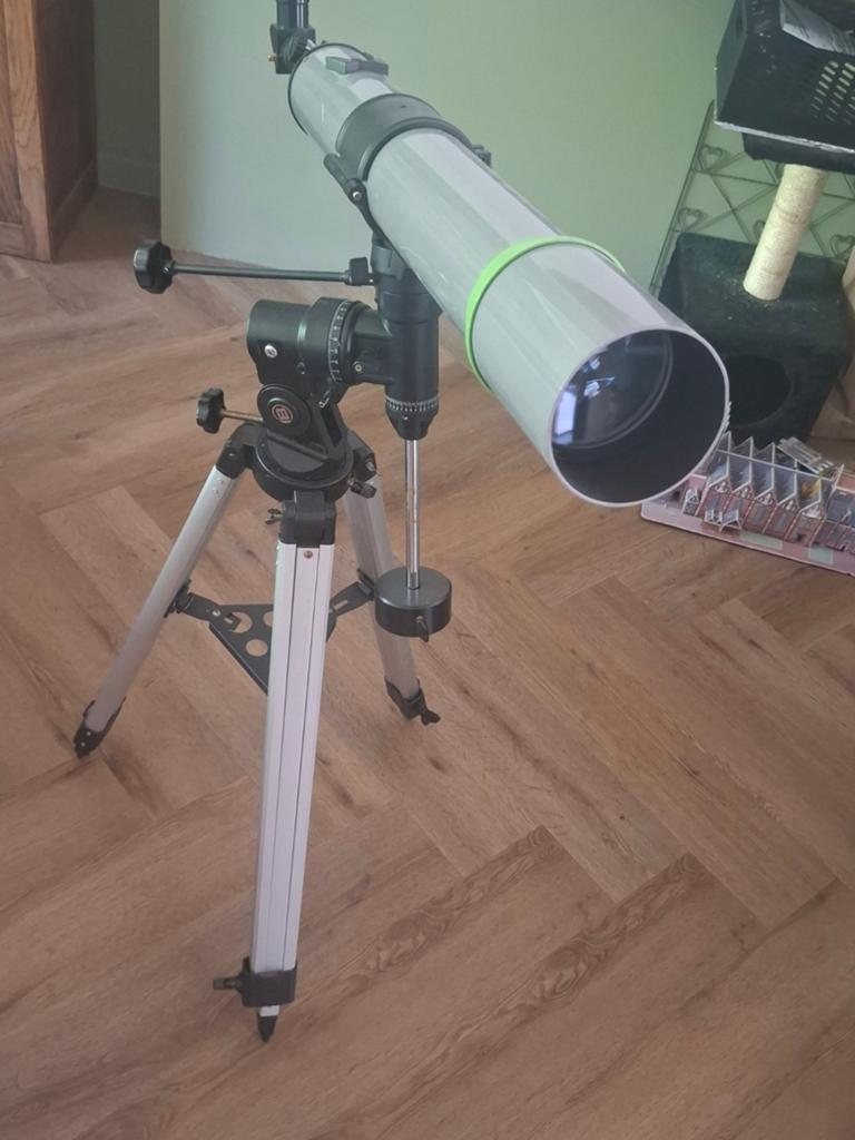 Bresser Refractor Telescoop met Statief, Ophalen of Verzenden