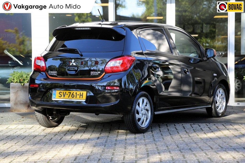 Mitsubishi Space Star 1.0 Intense Bronze Pakket | WORDT VERW, Gebruikt, Zwart, Origineel Nederlands, Handgeschakeld