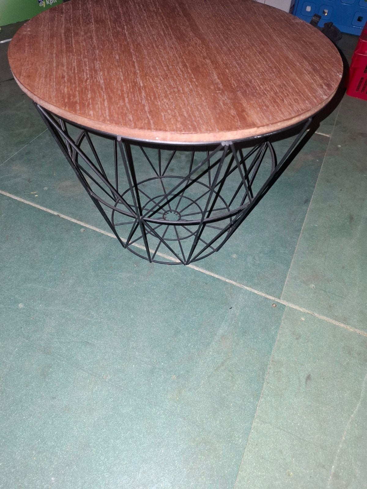 bij zet tafeltje, Ophalen, Rond, Minder dan 55 cm, 45 tot 60 cm