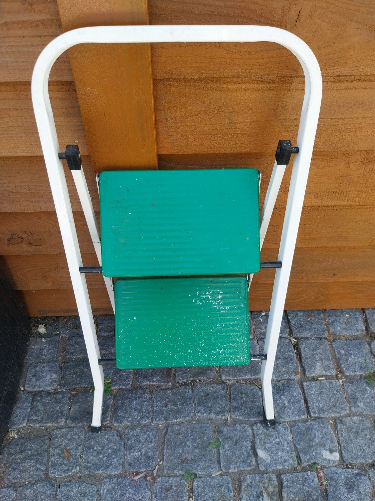 2 treeds trapje/huishoudtrapje/keukentrapje, Ophalen, Gebruikt