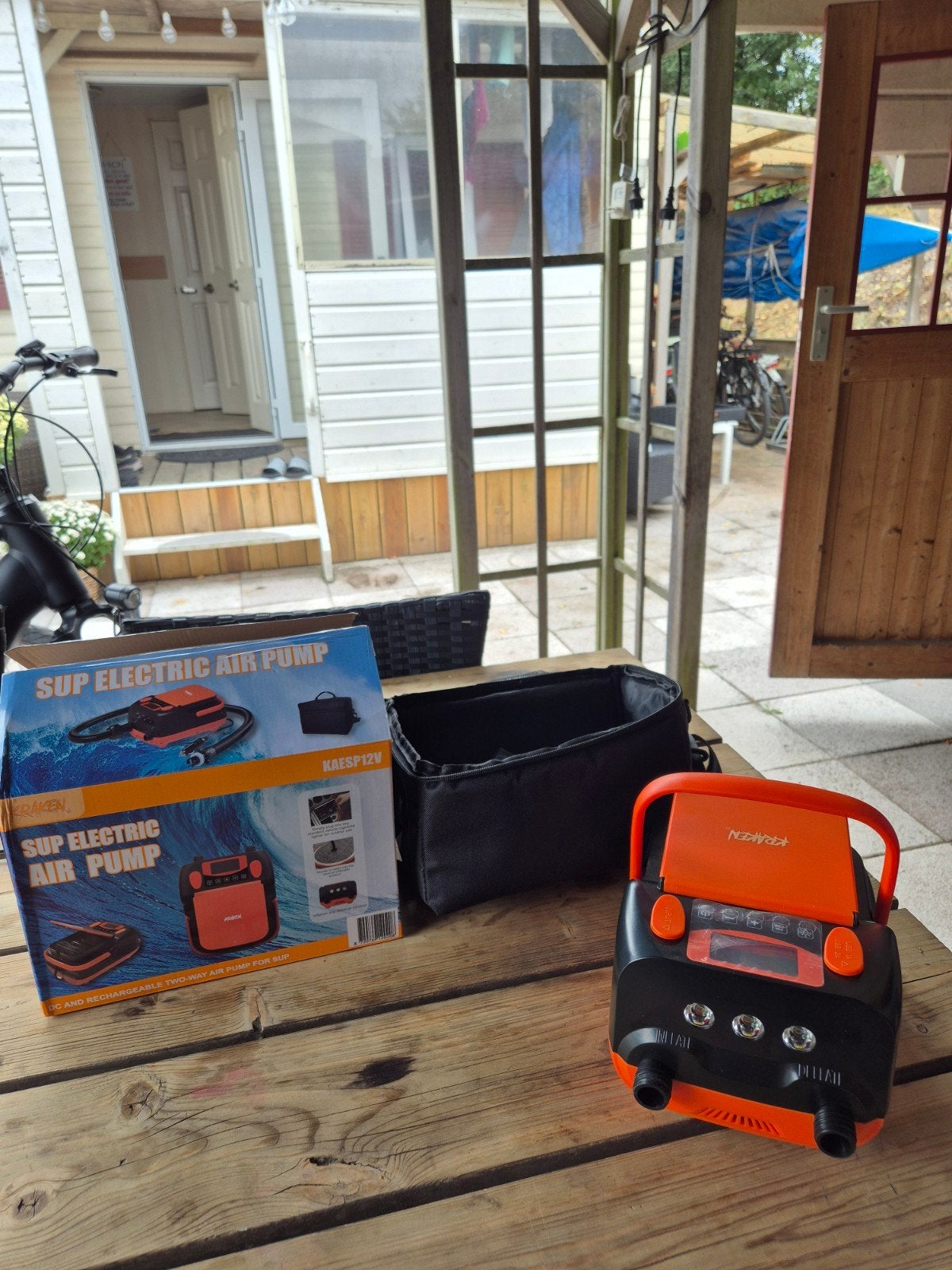 nieuwe kraken electrische supboard pomp op accu, Ophalen of Verzenden, Nieuw, SUP-accessoire
