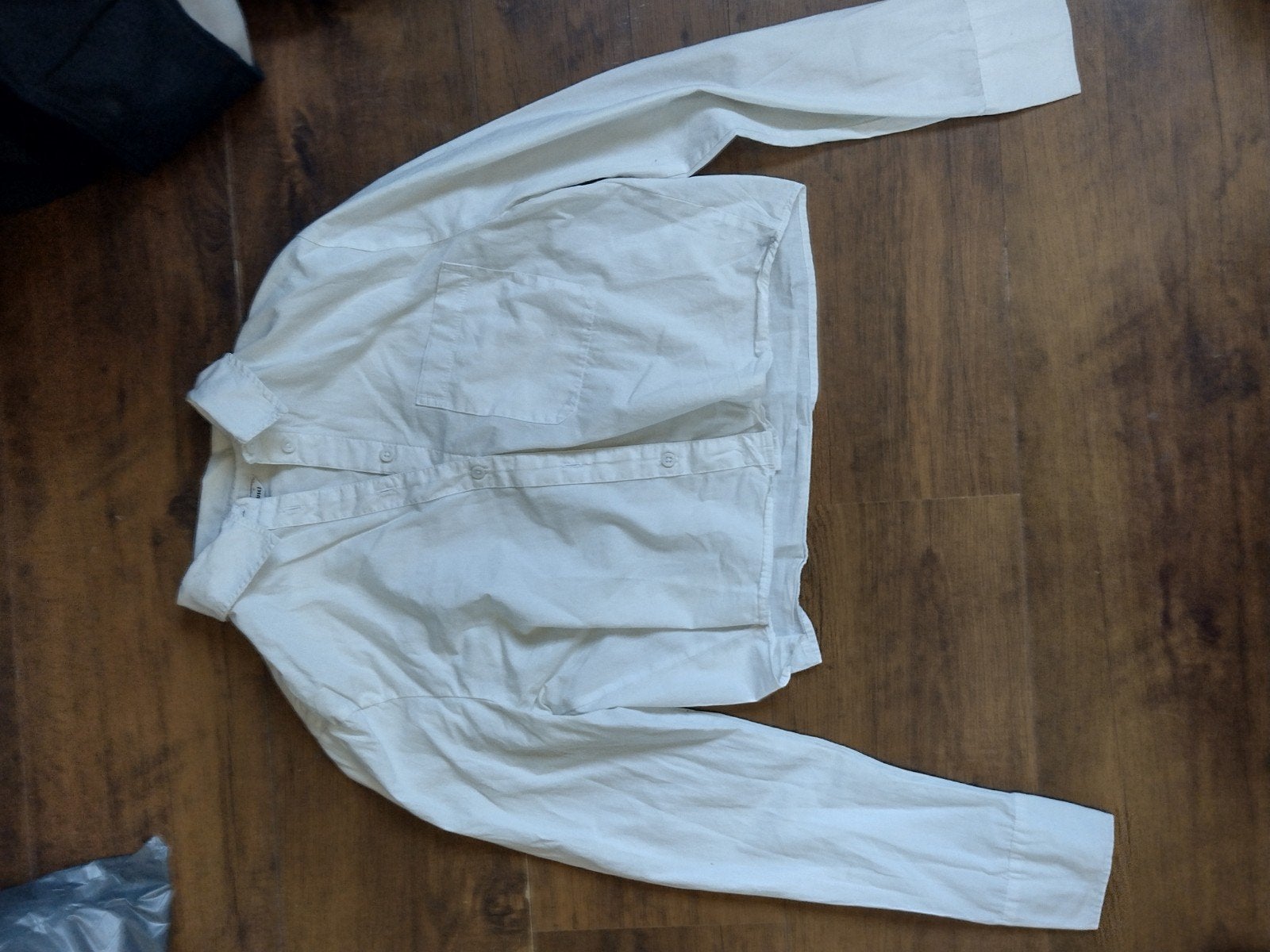 Witte blouse met lange mouwen van Clockhouse, Kleding | Dames, T-shirts, Maat 38/40 (M), Wit, Ophalen of Verzenden, Zo goed als nieuw