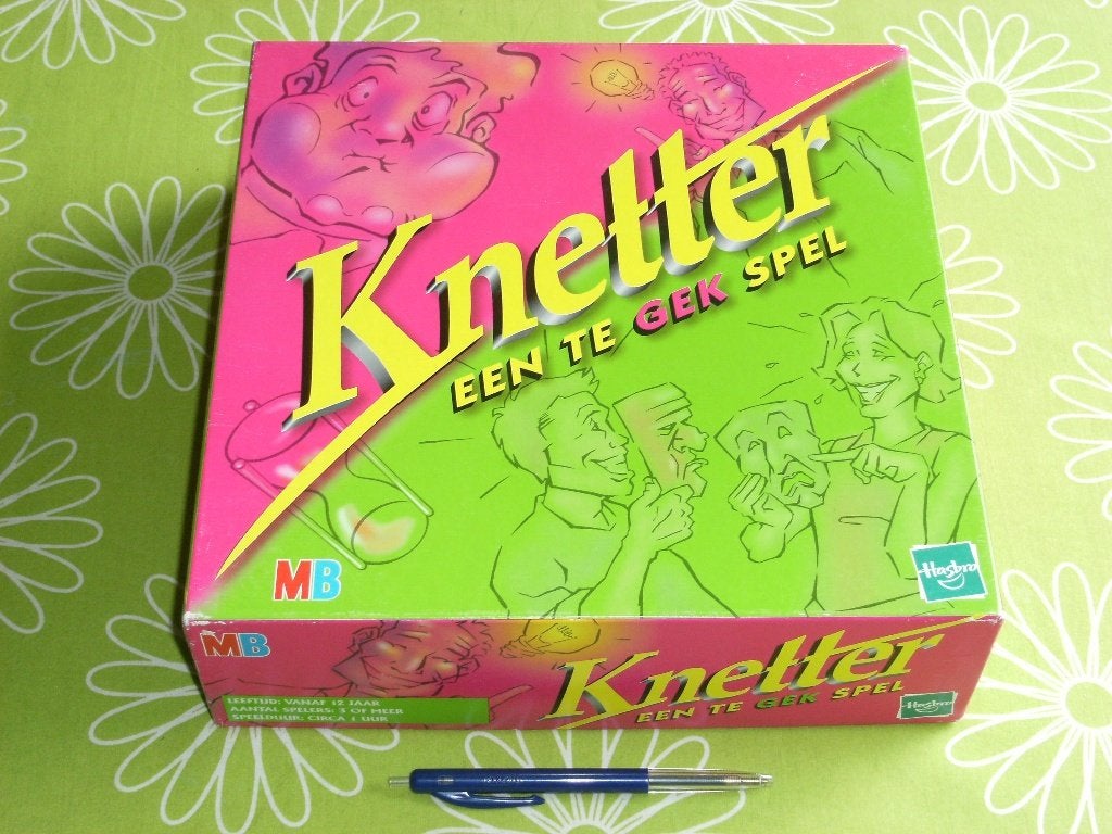 Knetter - een te gek spel, Hobby en Vrije tijd, Gezelschapsspellen | Bordspellen, Vijf spelers of meer, Ophalen of Verzenden, Gebruikt