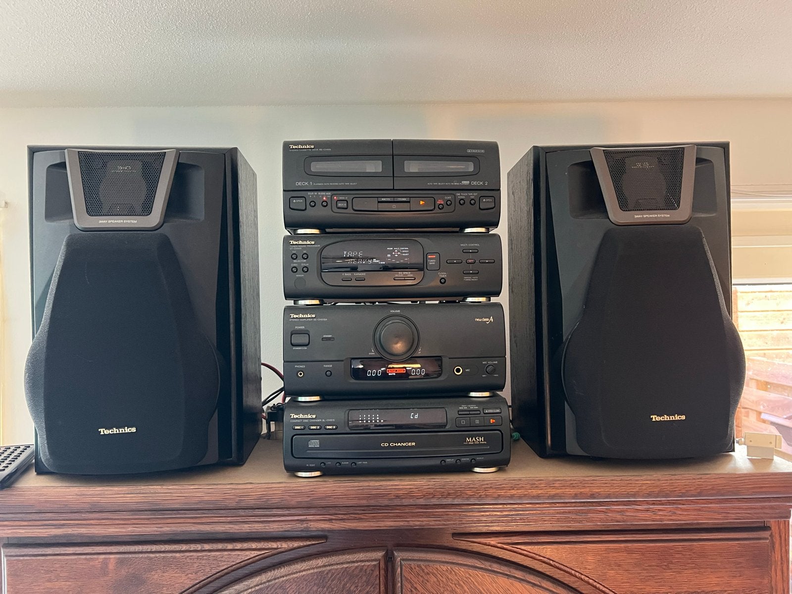 Geweldige Technics Stereoset! Zeer compleet!, Audio, Tv en Foto, Stereo-sets, Gebruikt, Losse componenten, Tuner of Radio, Ophalen