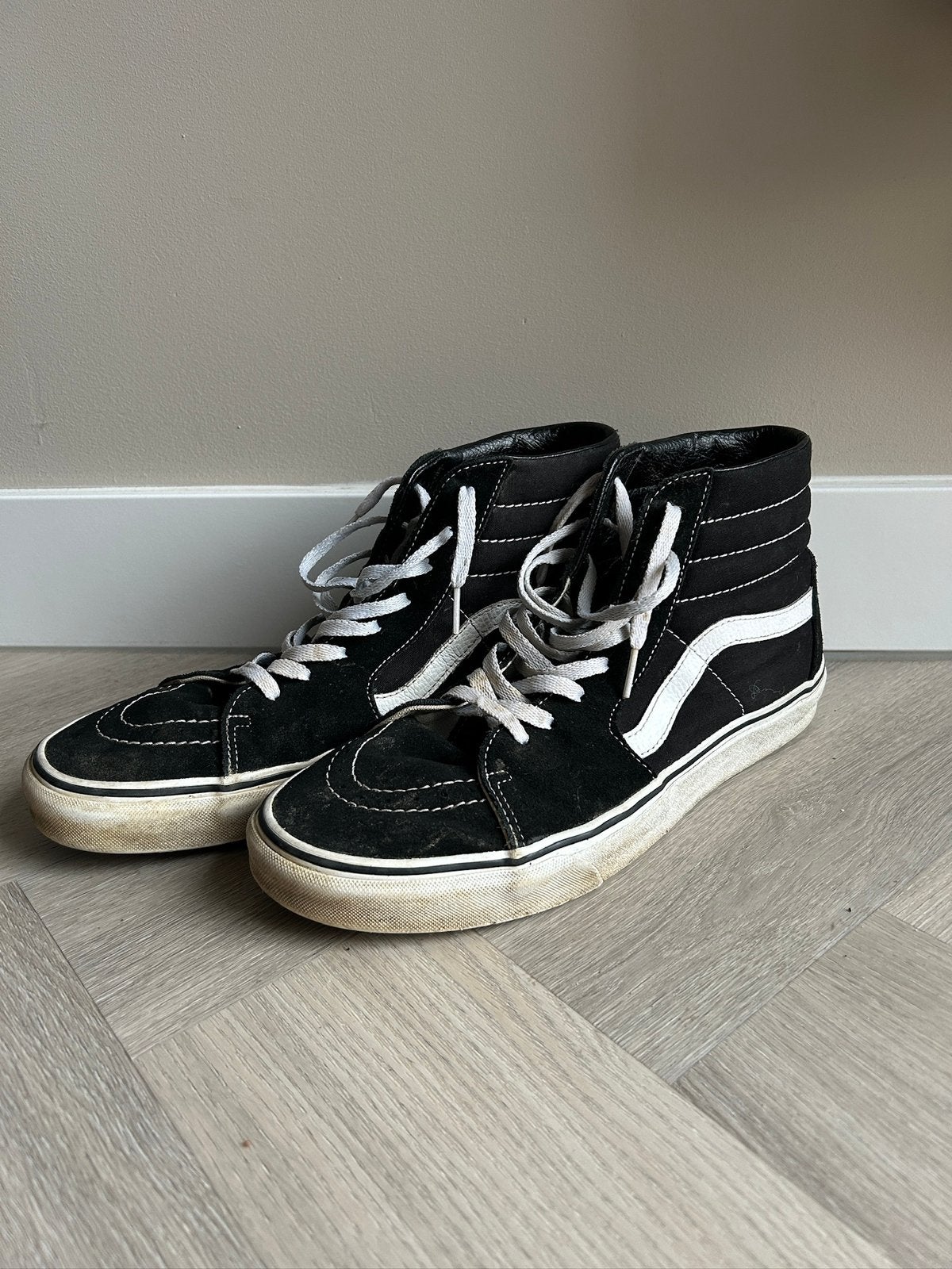 Vans maat 44,5, Kleding | Heren, Ophalen of Verzenden, Gedragen, Zwart, Sneakers of Gympen