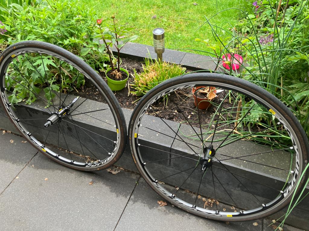Wielset nagenoeg nieuw Mavic Ksyrium Elite, Wiel, Ophalen of Verzenden, Zo goed als nieuw, Aluminium