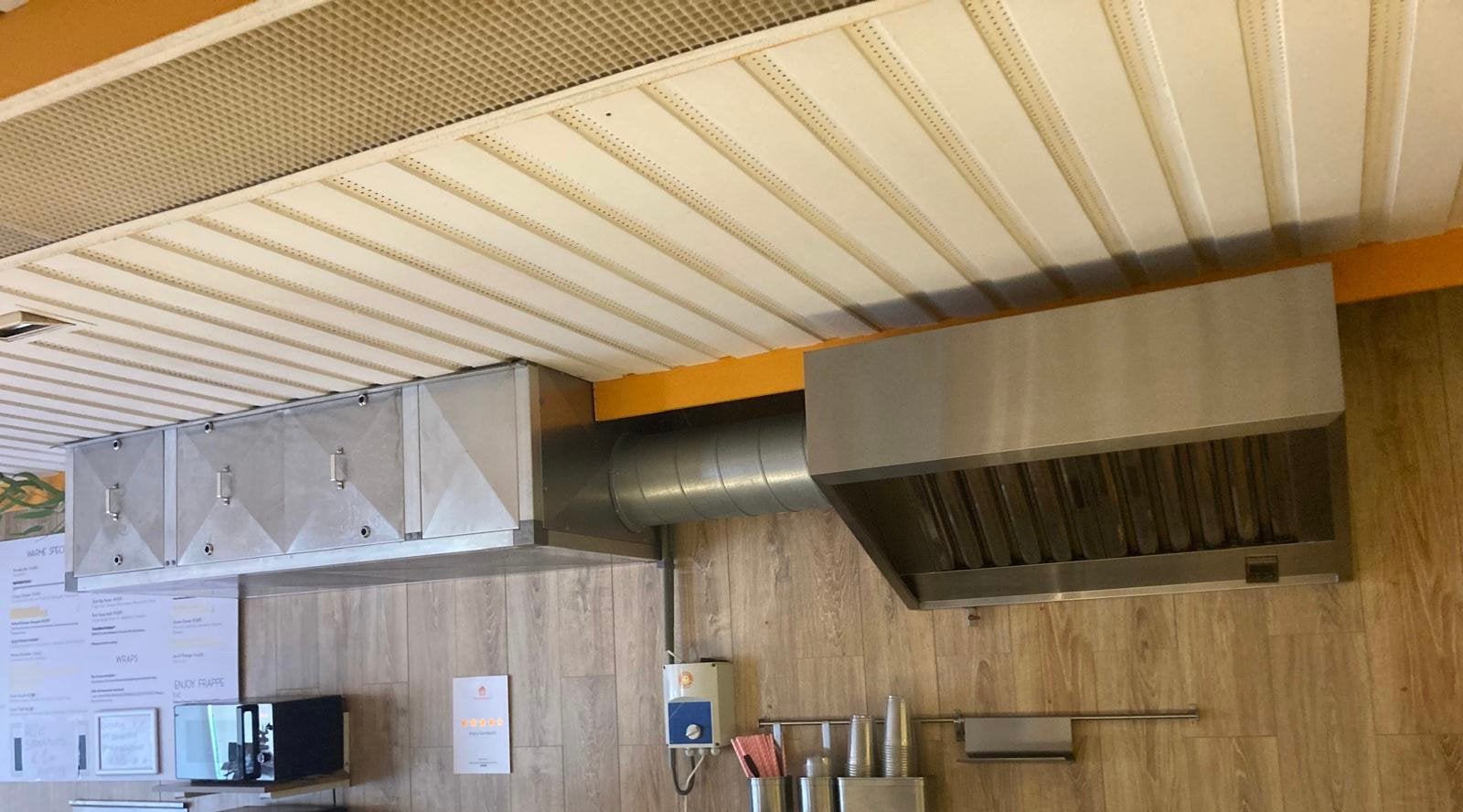Afzuig installatie, Ophalen, Gebruikt