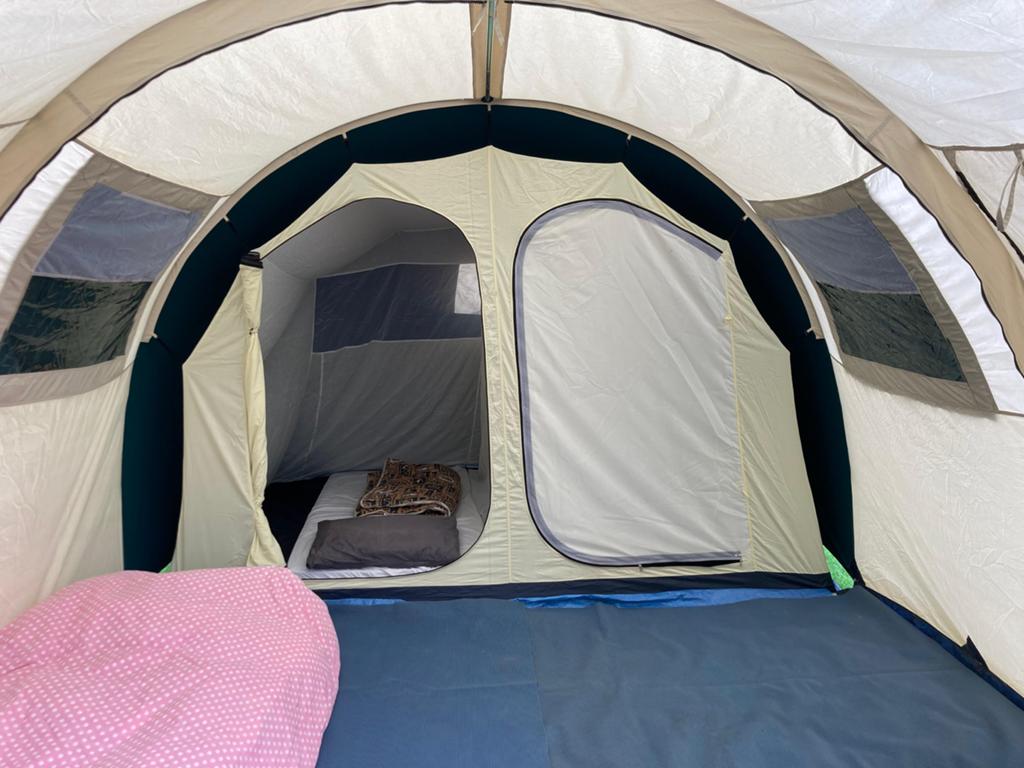 Obelink 4-persoons tent - Zo goed als nieuw, Ophalen, Zo goed als nieuw, Tot en met 4