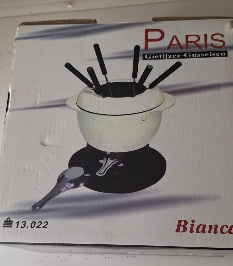 Fondue set paris, Ophalen of Verzenden, Nieuw, Brander, Fondueset