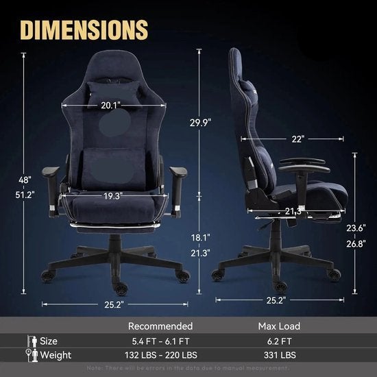 Gaming Stoel - Ergonomische Bureaustoel - Stoelen - Bureaust, Corvance B.V., Verzenden, Nieuw, Corvancebol@gmail.com