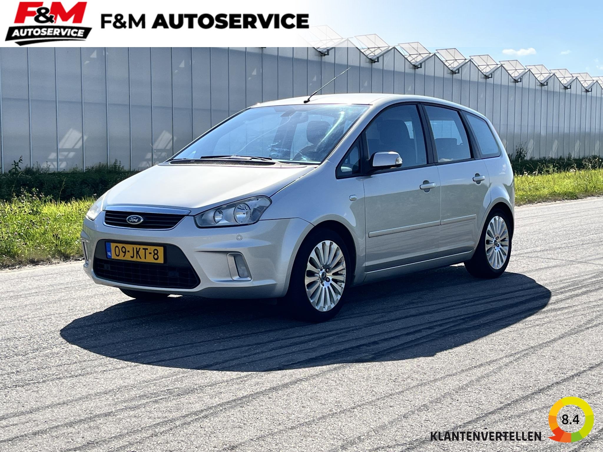 Ford C-Max 1.6-16V Titanium Airco, cruise, navi, pdc, trekha, Voorwielaandrijving, 1596 cc, Gebruikt, 4 cilinders