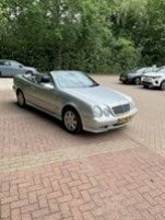 Mercedes-Benz CLK 230 Kompr Cabr Elegance Avantgarde 2001, Automaat, Achterwielaandrijving, Zwart, 4 cilinders