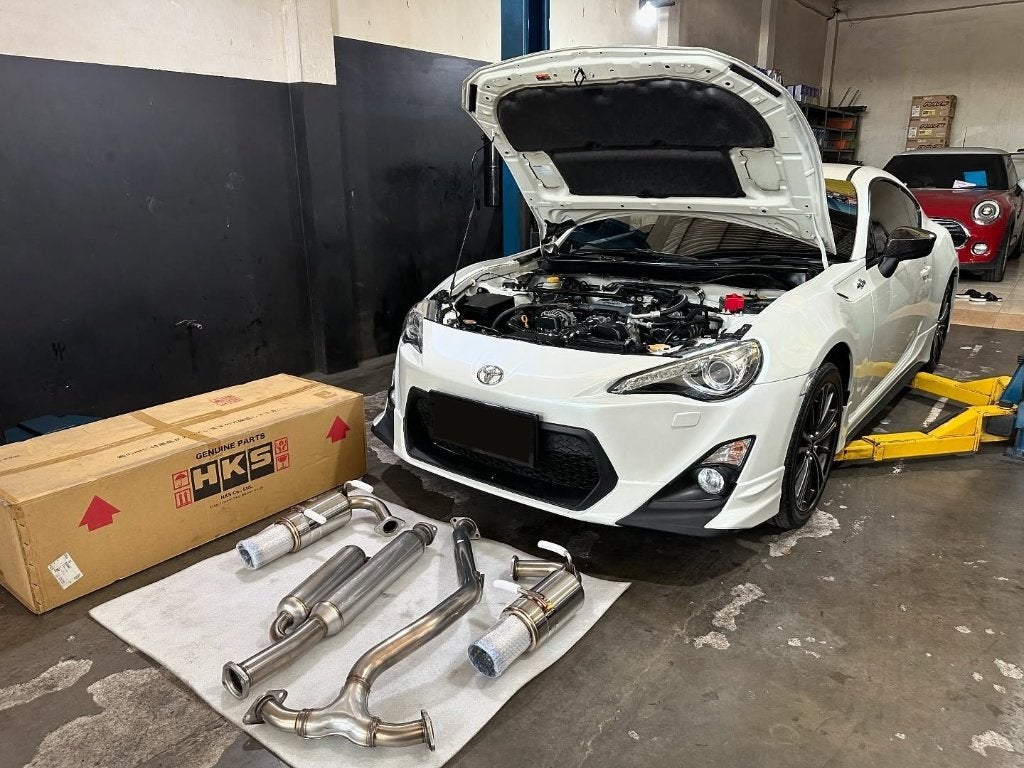 HKS Hi-Power Spec-L catback uitlaatsysteem - BRZ GT86, Ophalen of Verzenden