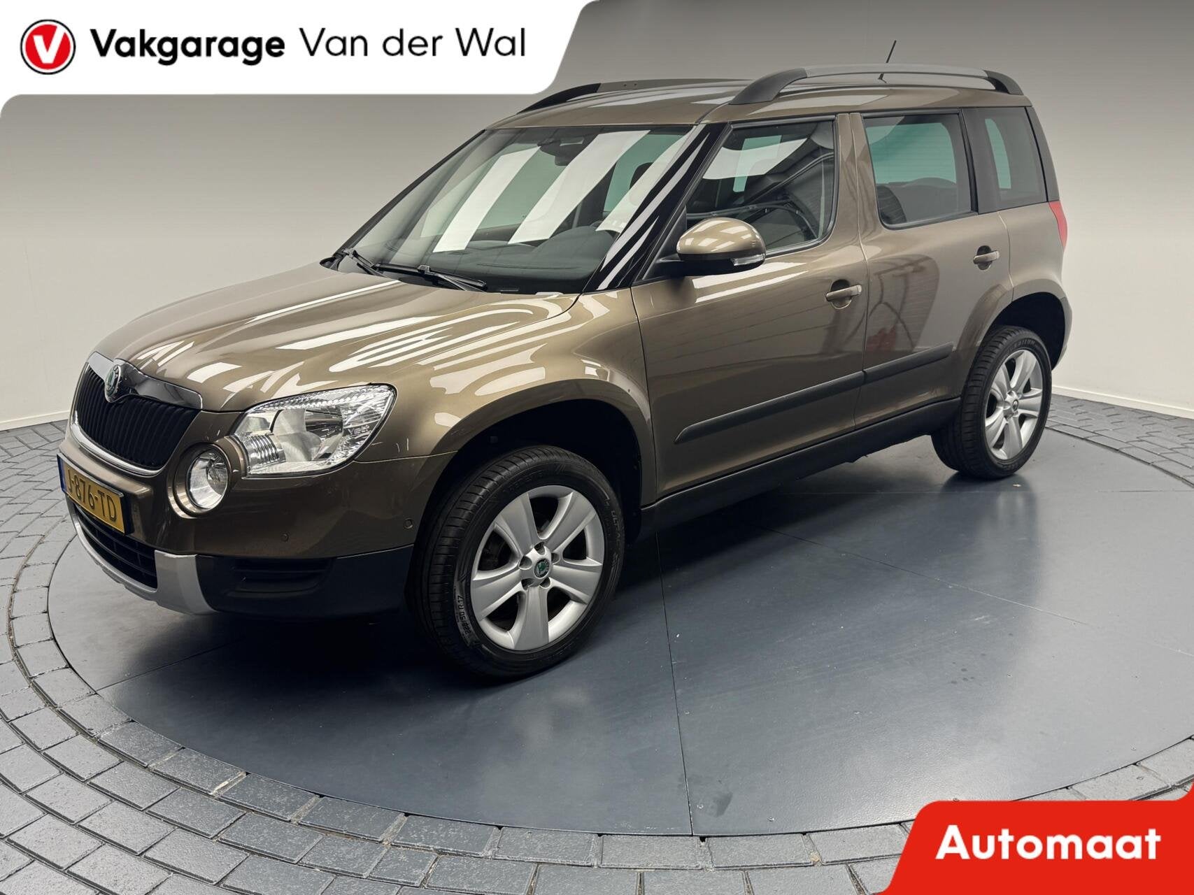 Skoda Yeti 1.2 TSI Comfort Automaat-Afn.Trekhaak-Cr.contr-Cl, Auto's, Skoda, Euro 5, Stof, Gebruikt, 4 cilinders