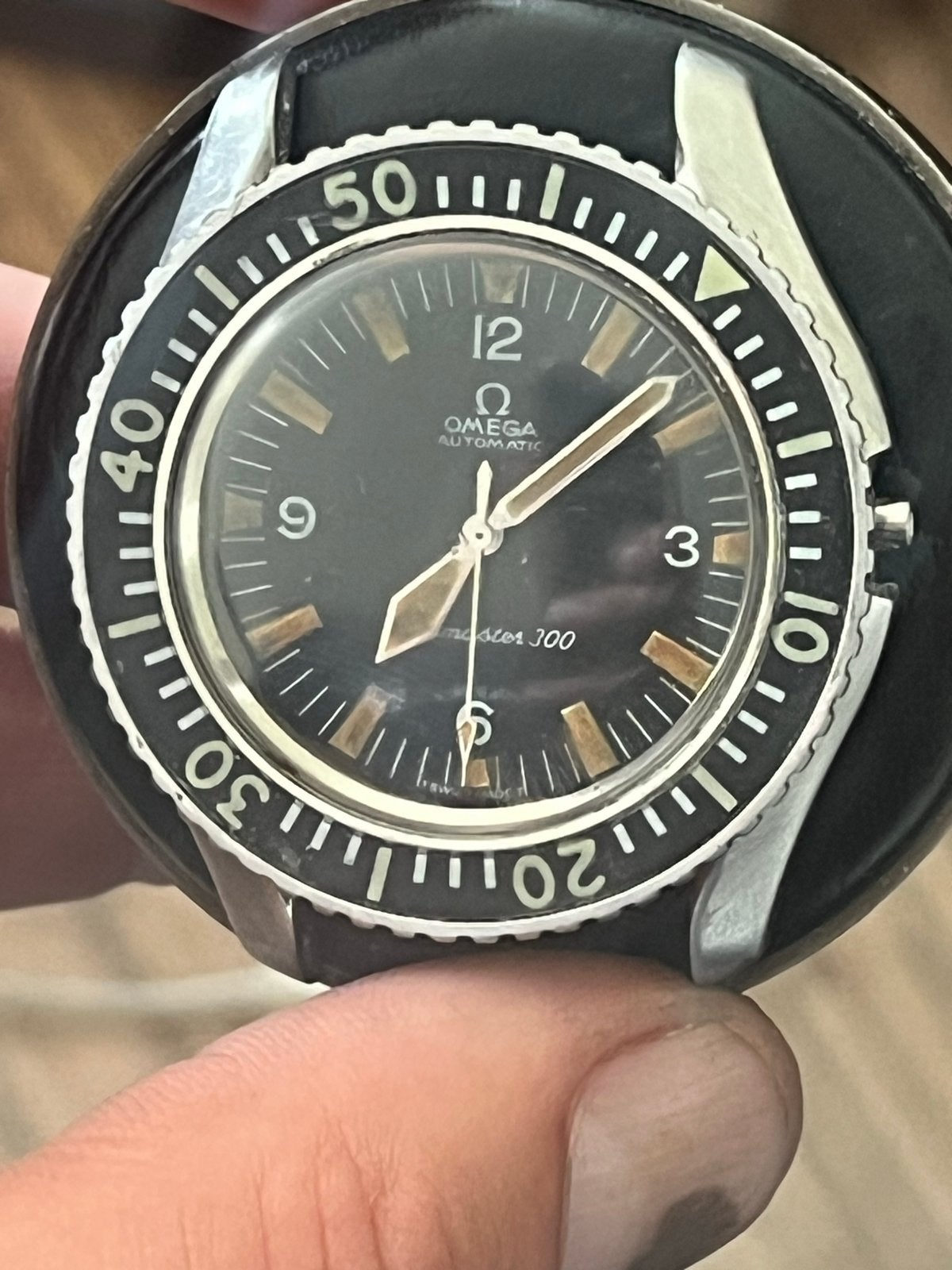 Omega Seamaster 300 165.024 Vintage Duikhorloge, Staal, Met bandje, Polshorloge, Omega