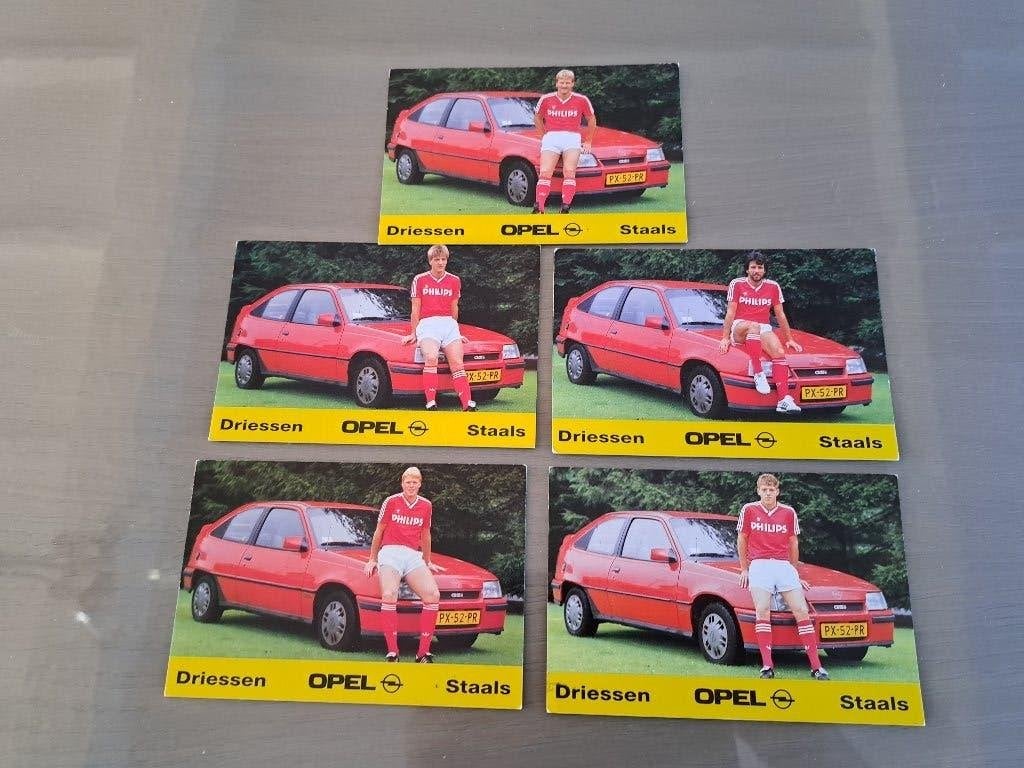Ruilen fotokaarten PSV 87-88, Verzenden, Zo goed als nieuw, PSV, Spelerskaart