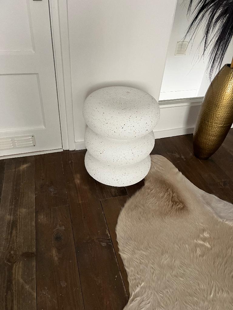 Bijzettafel gratis, Overige materialen, Minder dan 55 cm, Gebruikt, Rond