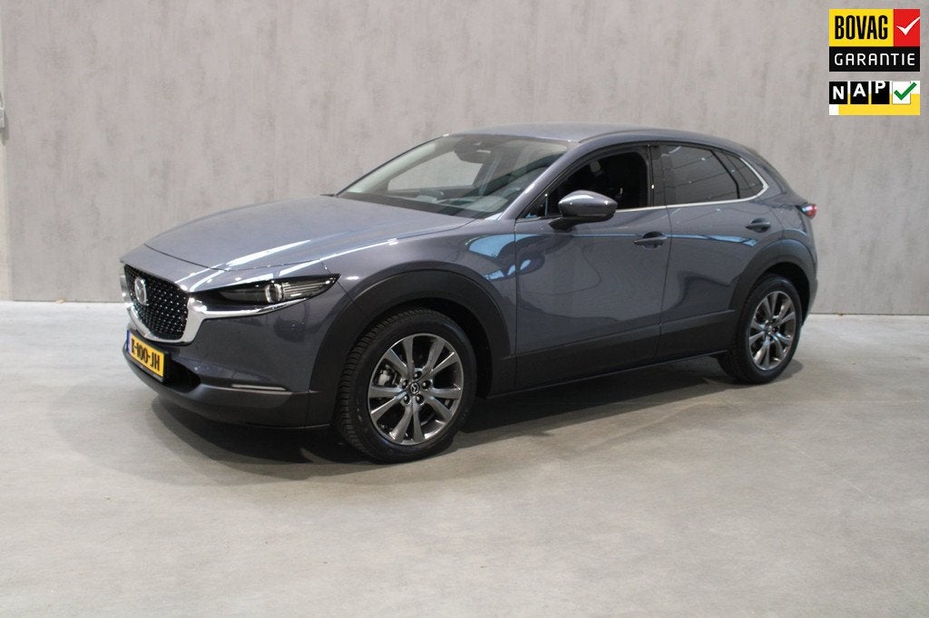 Mazda CX-30 2.0 e-SkyActiv-X 180PK Luxury Leer/Bose/Carplay/, Voorwielaandrijving, Gebruikt, Euro 6, 4 cilinders