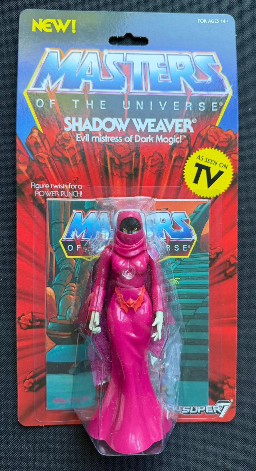 MOTU - Masters of the Universe - Shadow Weaver - Super7, Verzamelen, Poppetjes en Figuurtjes, Ophalen of Verzenden, Nieuw