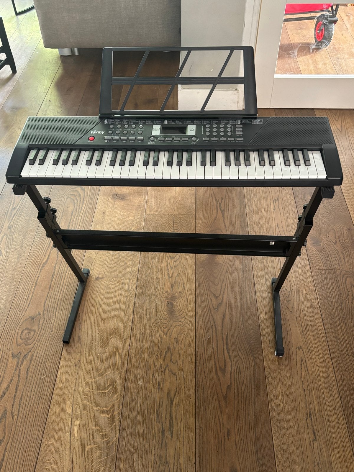 Pixmy elektrisch keyboard voor kinderen, Muziek en Instrumenten, Keyboards, Gebruikt, Overige aantallen, Met standaard, Ophalen