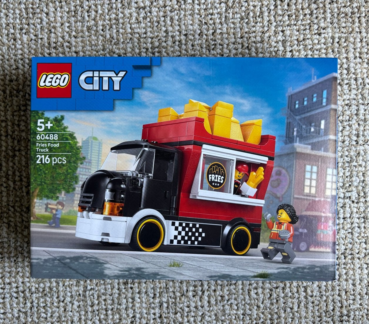 LEGO City 60488 Frietkraam - Nieuw in doos, City, Nieuw, Ophalen of Verzenden, Complete set