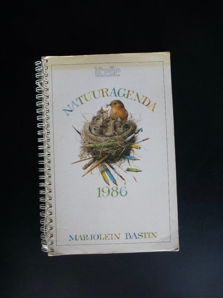 natuuragenda-Marjolein Bastin, 1986, Ophalen of Verzenden, Zo goed als nieuw, Natuur algemeen, Marjolein Bastin