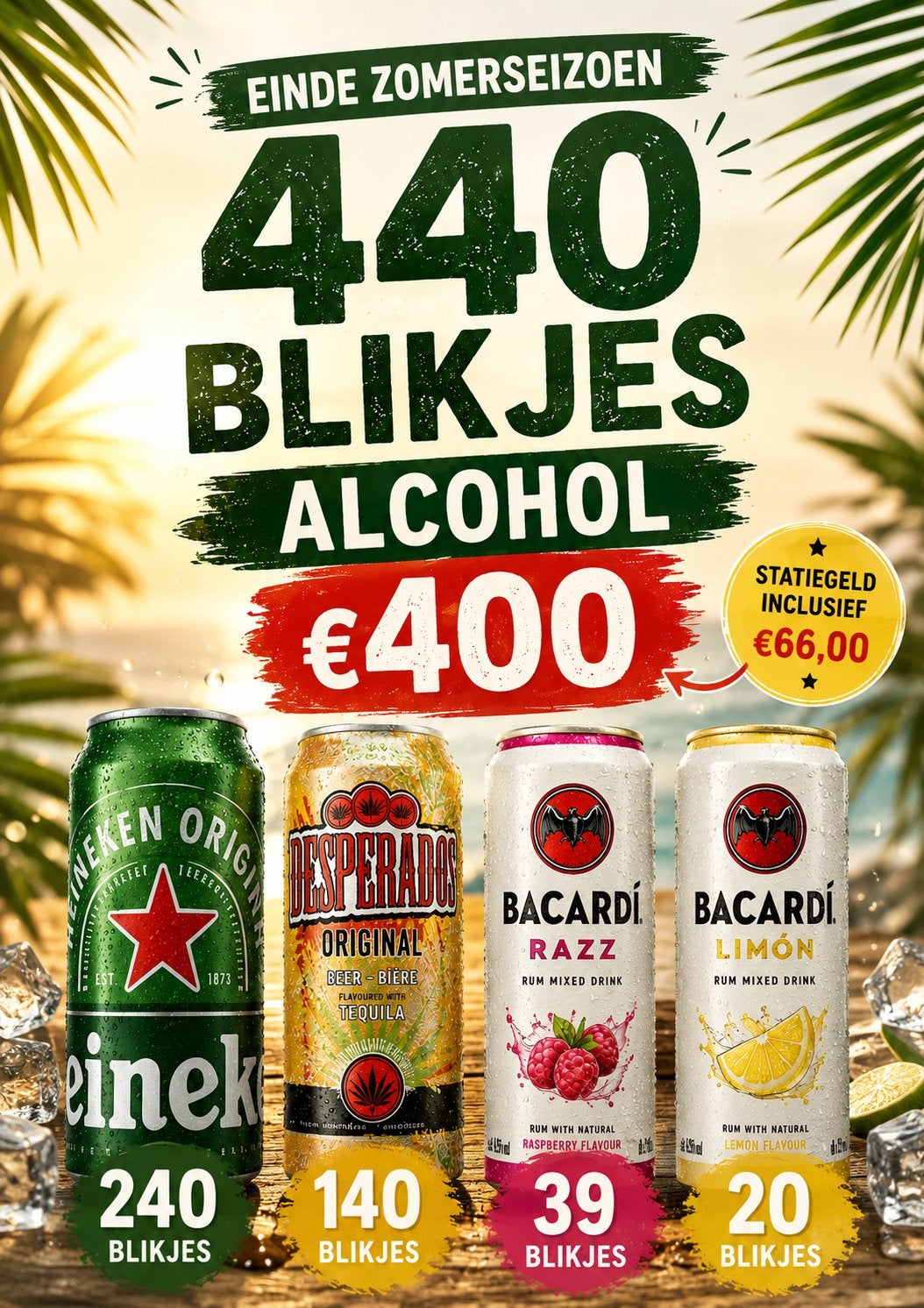 440 blikjes, Boeken, E-books