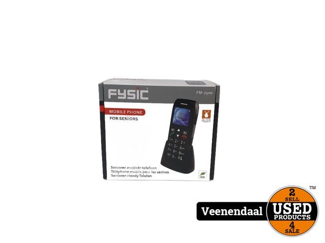 Fysic FM-7500 Senioren Telefoon Compleet in Nette Staat, Samson, Zo goed als nieuw, Support@samson.com, 278-B Duffy Avenue
Hicksville, NY 11801
USA