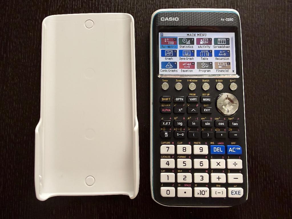 Casio fx-CG50 grafische rekenmachine, Ophalen of Verzenden, Grafische rekenmachine, Zo goed als nieuw