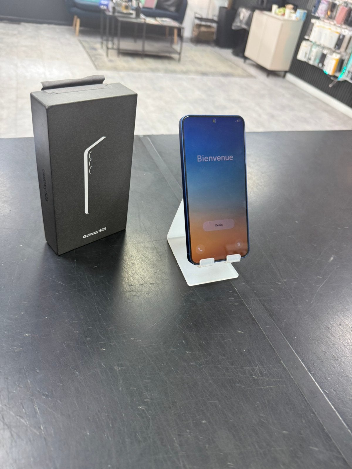 Samsung S25 128GB Blauw  Prima staat! Scherm krasvrij!, Ifixiteasy, Ophalen of Verzenden, Zo goed als nieuw, Info@ifixiteasy
