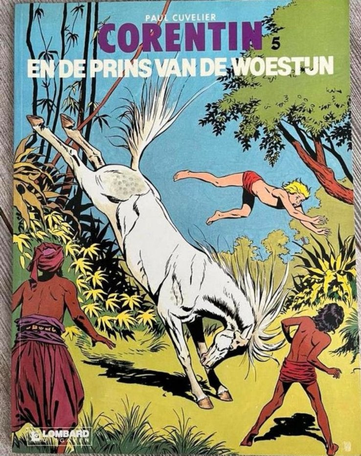 Corentin en de prins van de woestijn, Eén stripboek, Ophalen of Verzenden, Gelezen