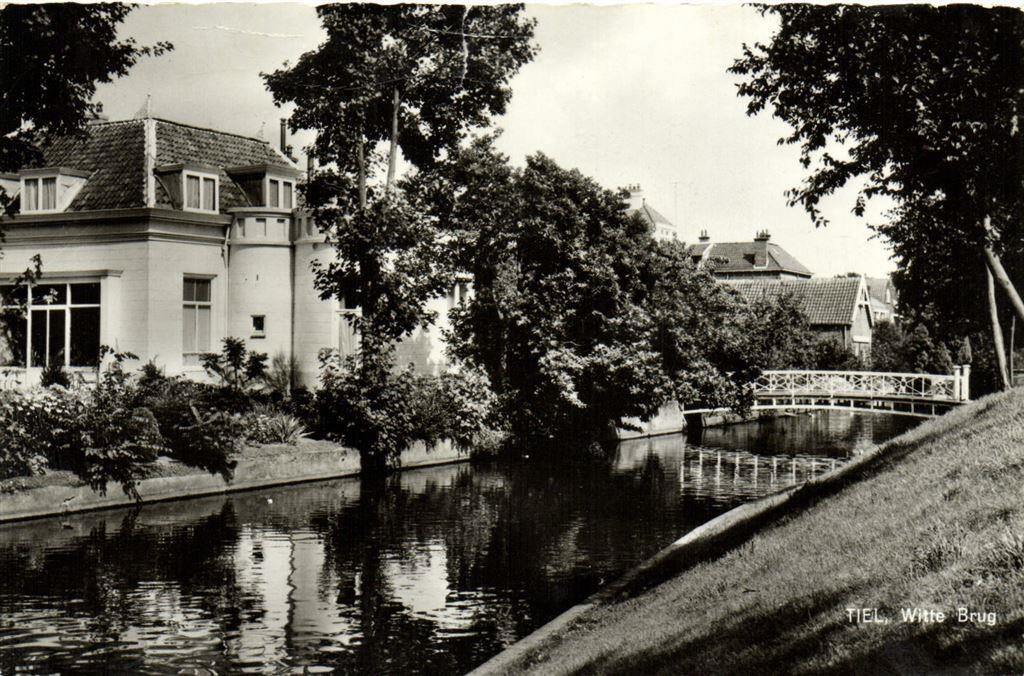Tiel, Witte Brug - gelopen, Verzenden, Voor 1920, Gelopen, Gelderland