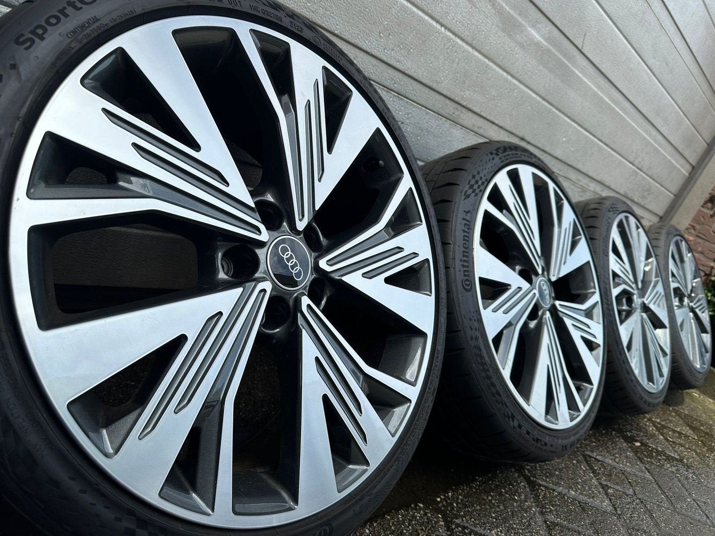Org 19 inc Audi A3 S3 TT A4 S4 B6 B7 Golf 6 7 8 Caddy velgen, 19 inch, Gebruikt, -, -