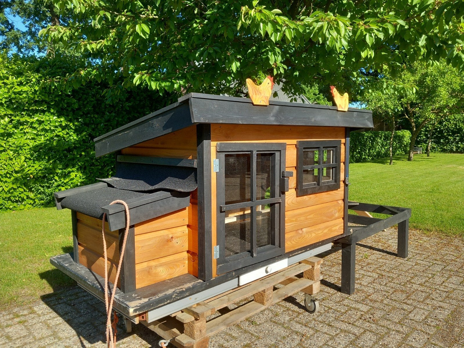 Nieuw kippenhok met los onderstel, Ophalen, Nieuw, Kippenhok of Kippenren