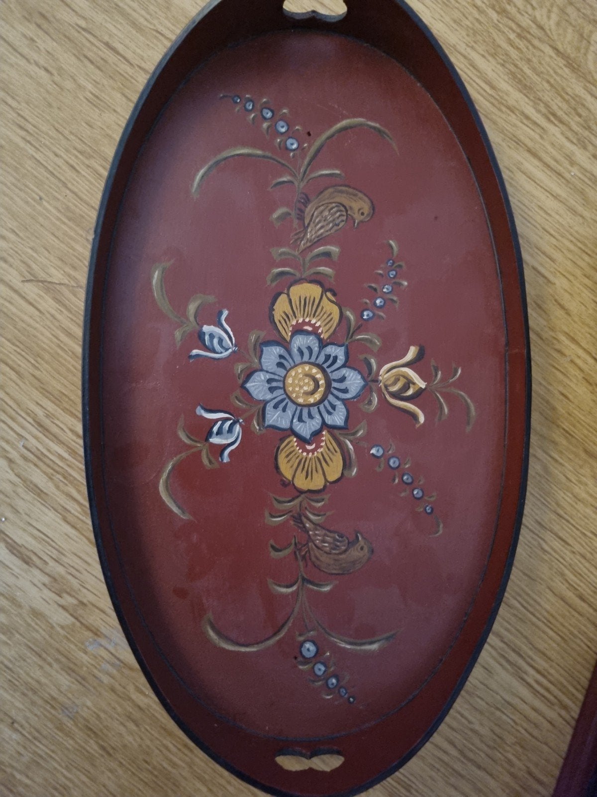 Set van 5 handgeschilderde decoratieve items, Ophalen of Verzenden