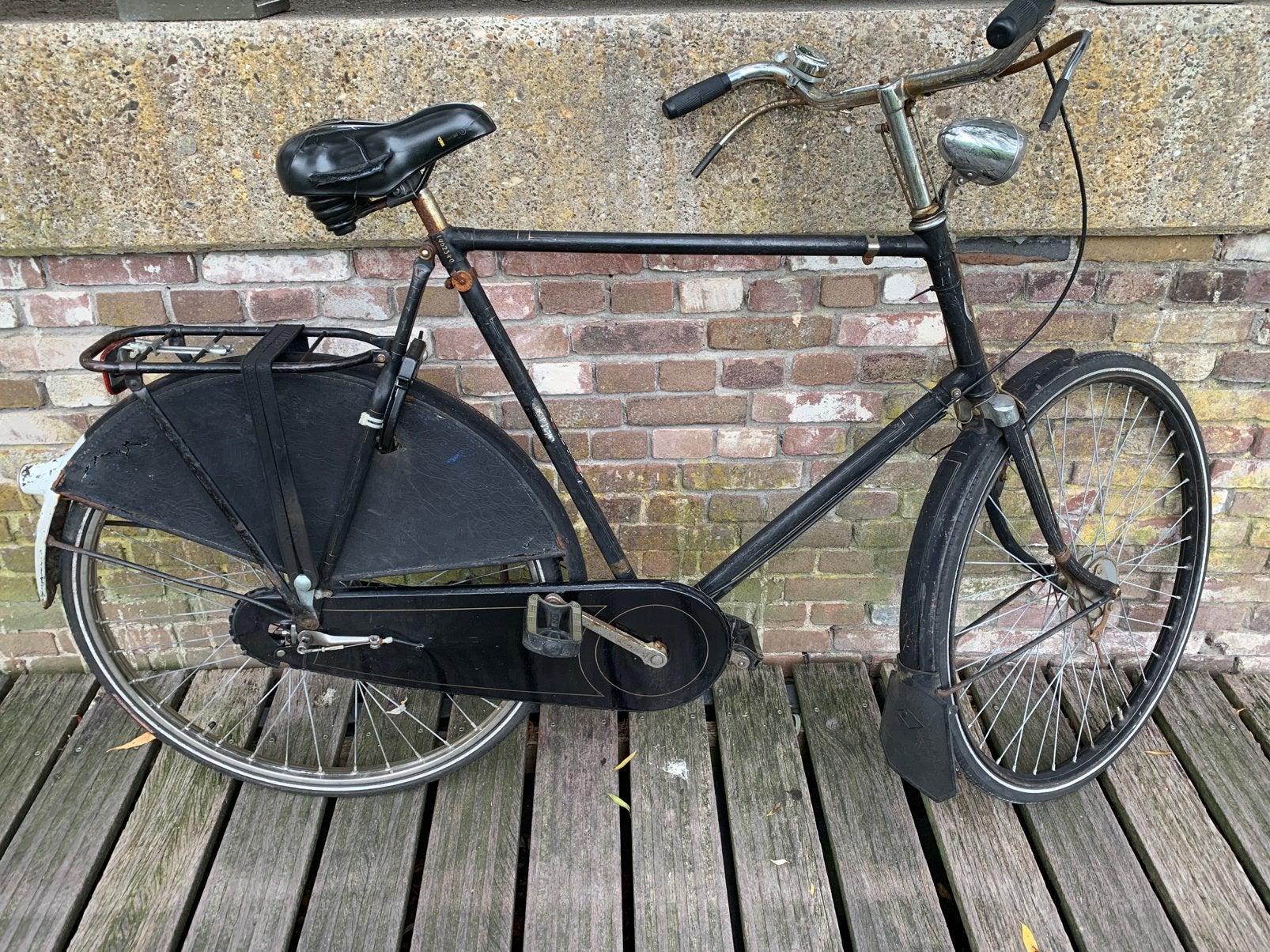 Gazelle Klassieker Herenfiets ~ 1959 ~ framemaat 66, Ophalen, Jaren '50, 59 cm of meer, Gazelle